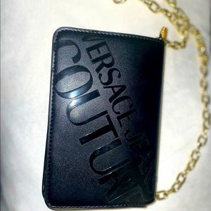 Black Versace Couture Hand Bag